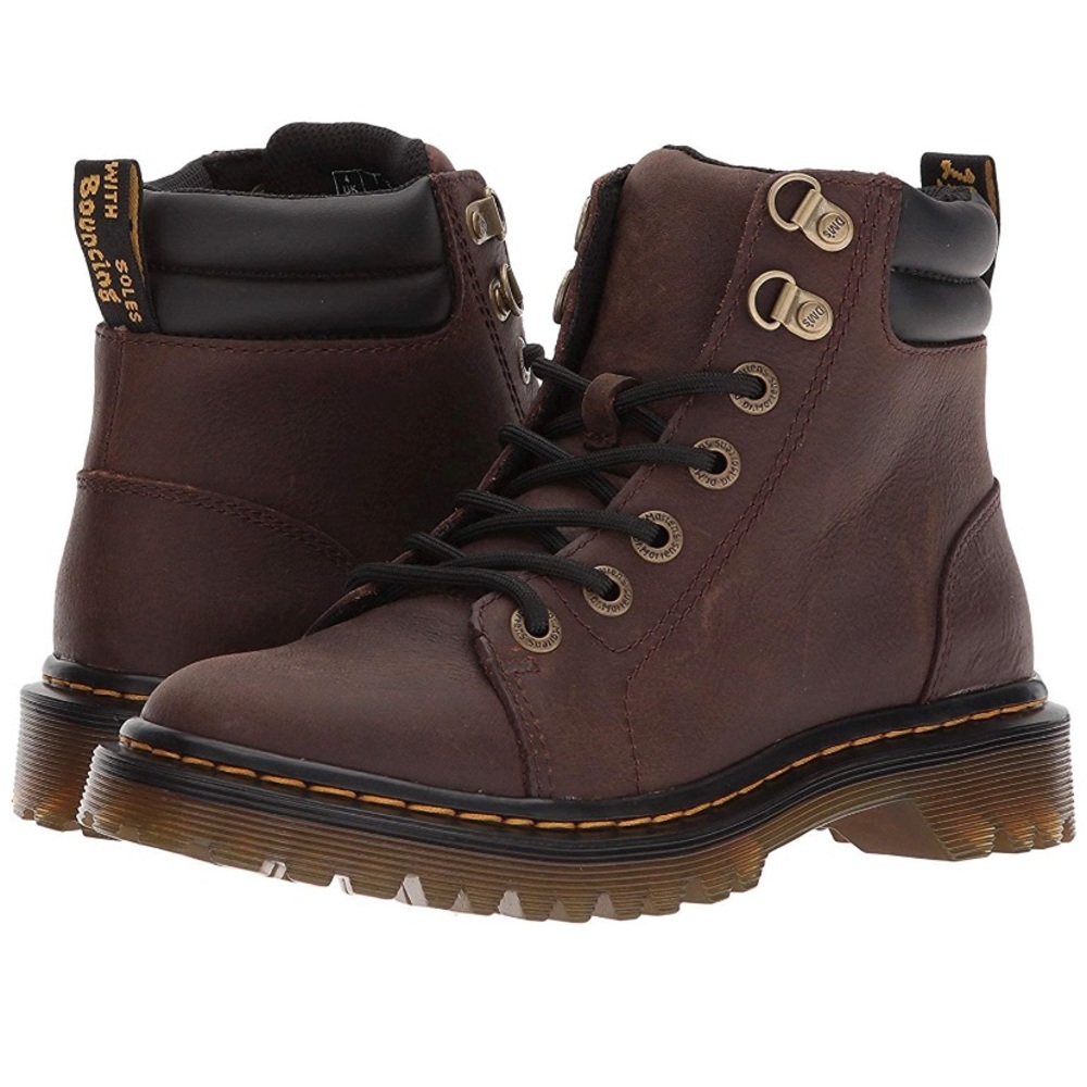New Faora Dr.Marten boots in Dark Brown